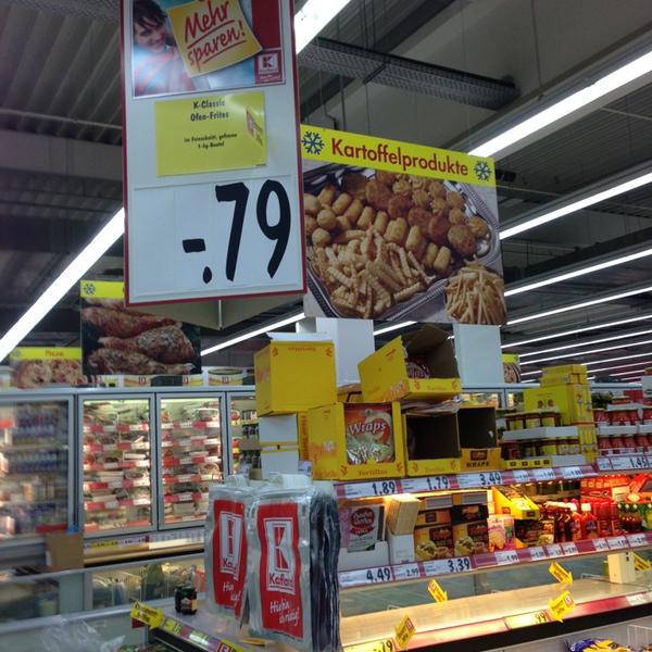 Photo taken at Kaufland by Duangkamol K. on 3/7/2013