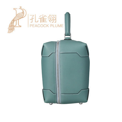 Hermes Parfums/爱马仕女包16春款时尚牛皮箱型手提包H066653CK7G Hermes Parfums/爱马仕女包16春款时尚牛皮箱型手提包H066653CK7G