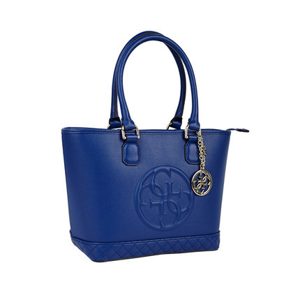 GUESS/盖尔斯女包 2016春季新款女式蓝色托特手提包包HWAMY2P6265 GUESS/盖尔斯女包 2016春季新款女式蓝色托特手提包包HWAMY2P6265