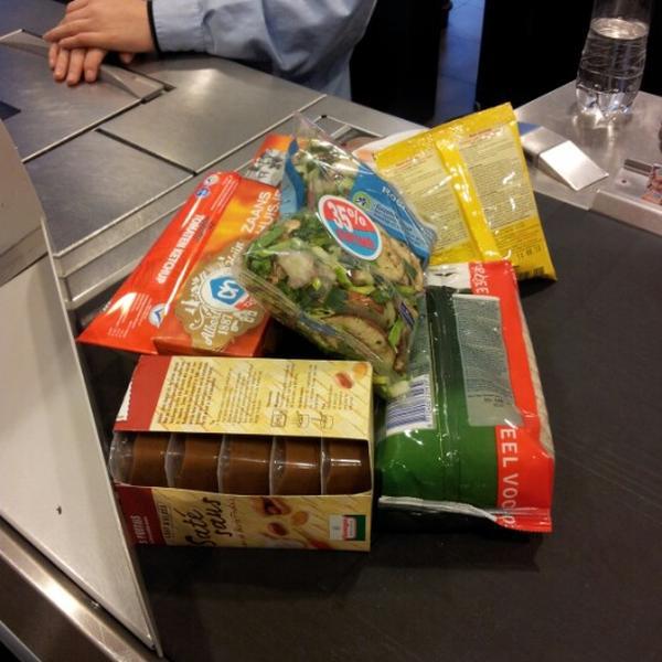 Photo taken at Albert Heijn by Krisje M. on 9/25/2012