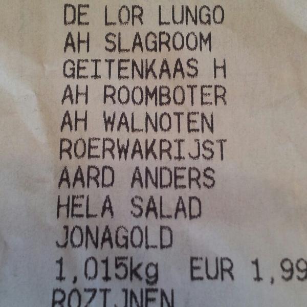 Photo taken at Albert Heijn by Krisje M. on 6/15/2013