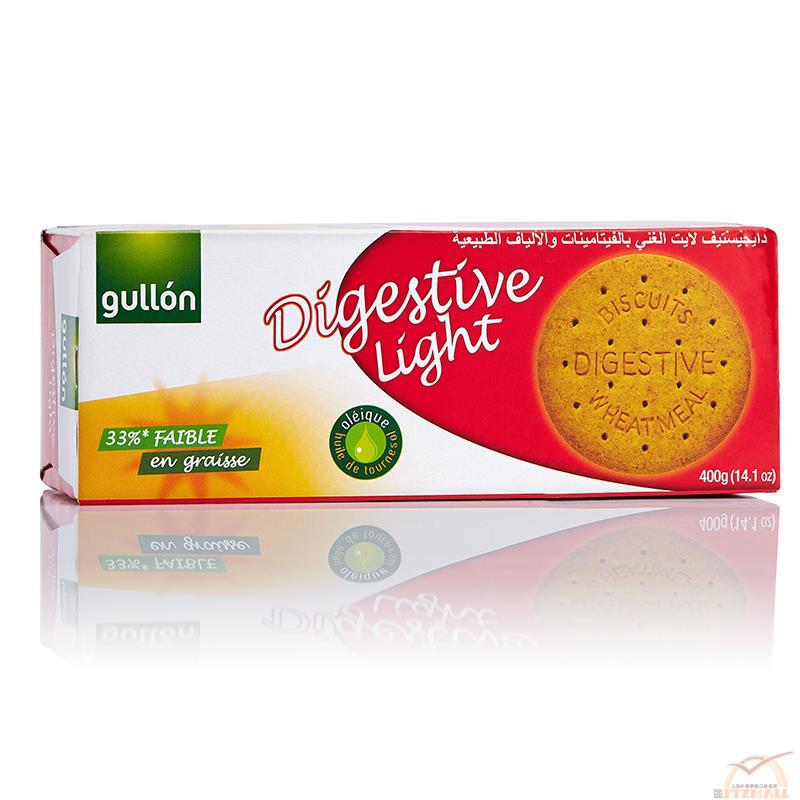西班牙进口消化饼-Gullon 谷优 轻怡消化饼 400g
