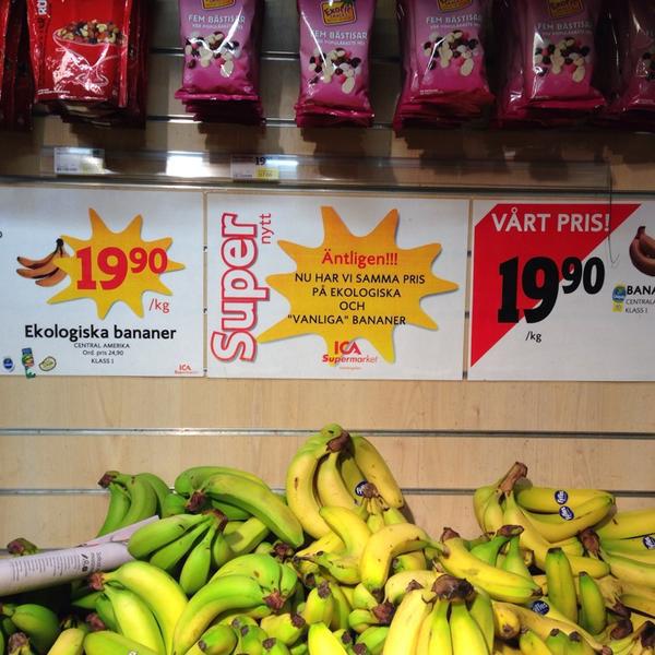 Photo taken at ICA Supermarket Klostergatan by Hamid J. on 7/15/2014