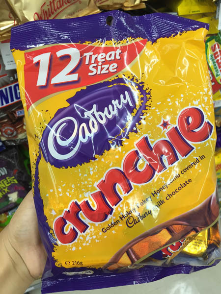 Cadbury Crunchie 系列巧克力