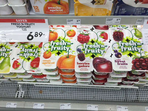 Fresh'n Fruity 酸奶