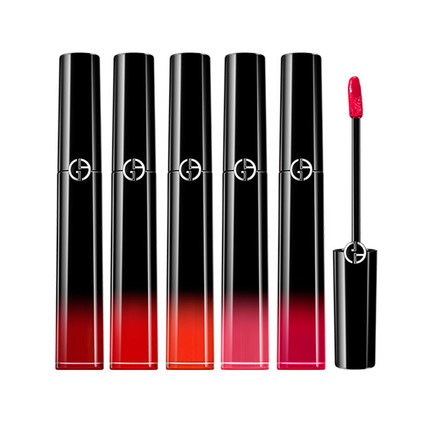 Armani/阿玛尼Ecstasy lacquer口红唇彩黑管滋润持久唇膏唇釉