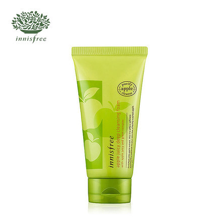 innisfree/悦诗风吟青苹果透彻泡沫洁面膏150ml深层清洁洗面奶
