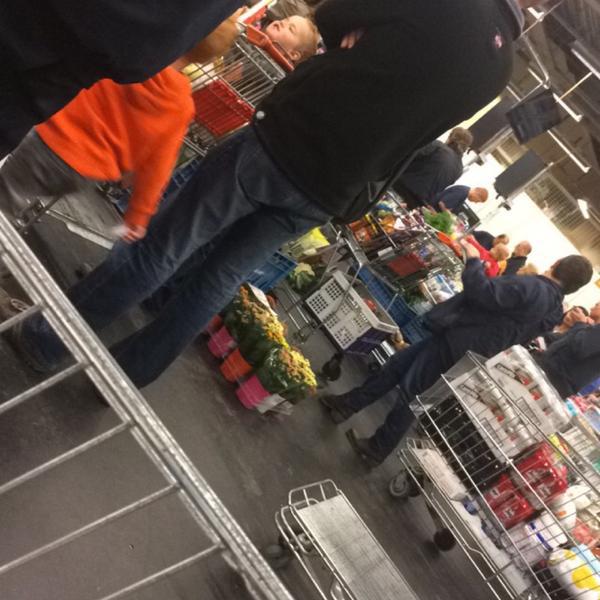 Photo taken at Colruyt by Gillian K. on 5/15/2015