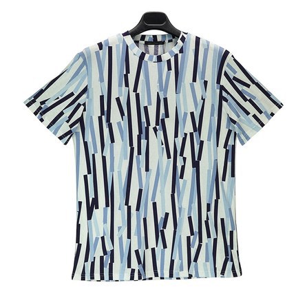 正品 CHRISTOPHER KANE 16春夏男士拼色条纹短袖T恤 TS218 S6J68