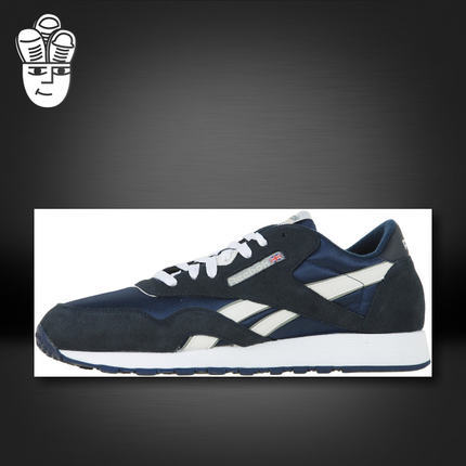 Reebok Classic Nylon锐步男子复古跑步鞋 运动休闲鞋