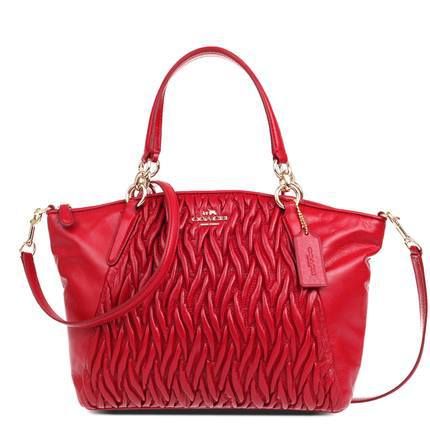COACH/蔻驰新款中号褶皱纯皮饺子包 单肩斜挎手提女包 37081 COACH/蔻驰新款中号褶皱纯皮饺子包 单肩斜挎手提女包 37081