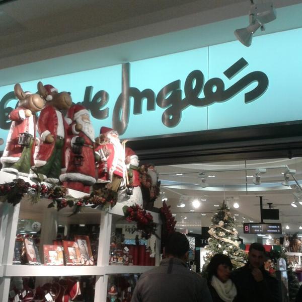 Photo taken at El Corte Inglés by Alicia C. on 12/14/2013