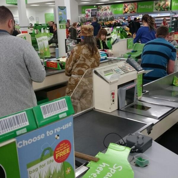 Photo taken at Asda by Alex H. on 3/18/2014