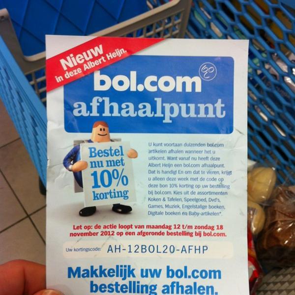 Photo taken at Albert Heijn XL by Marteyn R. on 11/24/2012-荷兰格尔德兰奈梅亨圣雅各大街61号 Photo taken at Albert Heijn XL by Marteyn R. on 11/24/2012