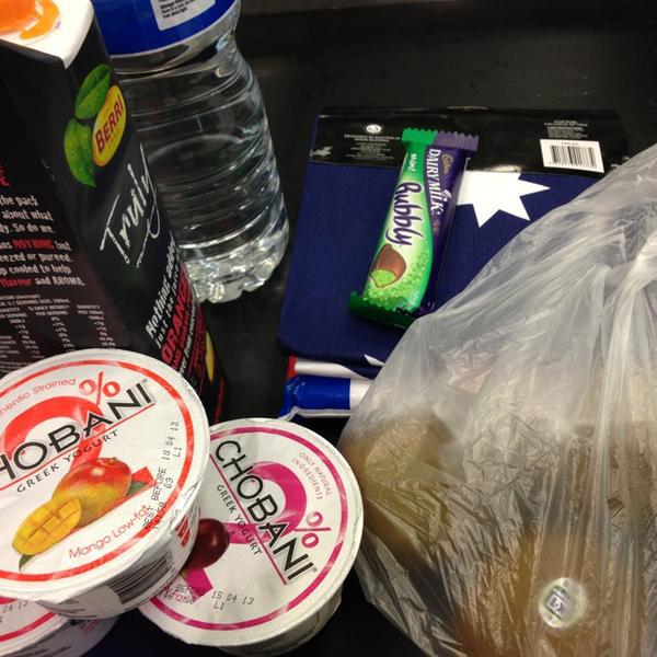 Photo taken at Woolworths by Jinhye P. on 3/27/2013