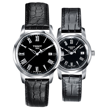 全球联保 瑞士天梭 梦幻系列手表 石英男女表 情人节礼物