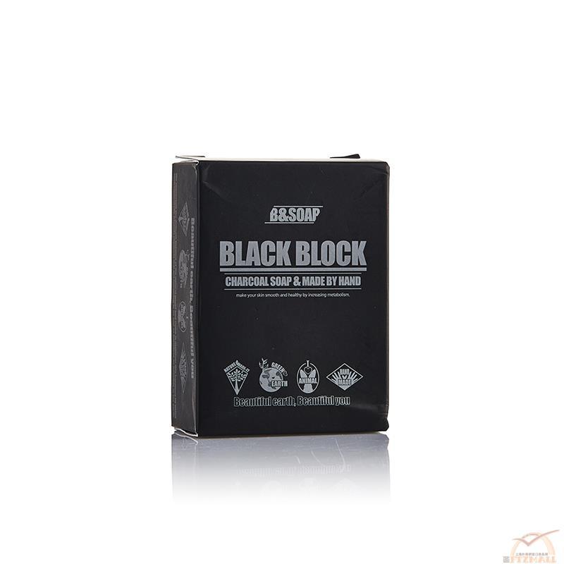 韩国进口黑碳洁面皂-B SOAP 黑碳洁面皂(黑色) 100g 韩国进口黑碳洁面皂-B SOAP 黑碳洁面皂(黑色) 100g