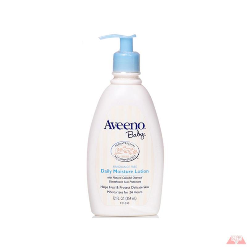 美国进口保湿润肤乳-Aveeno Baby宝宝保湿润肤乳354ml