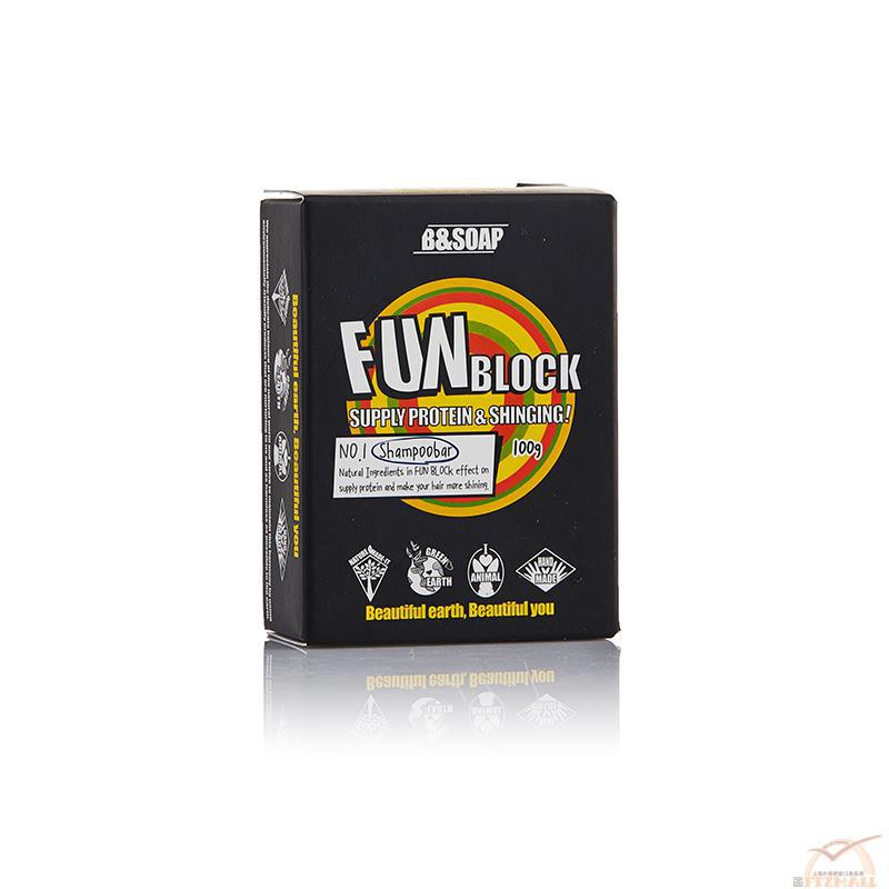 韩国进口洗发皂-B SOAP 蛋白平衡头皮油脂 深层养护发质洗发皂 100g