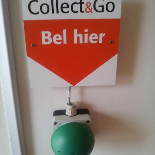 Photo taken at Colruyt by Mark G. on 8/13/2012