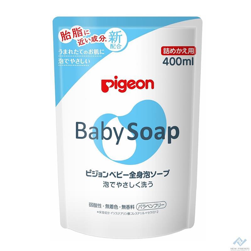 【新佰朋】贝亲 宝宝二合一洗发水瓶装 一岁半以上用 补充装