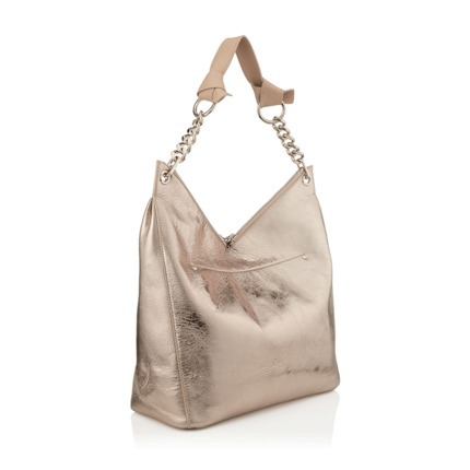 Jimmy Choo周仰杰16新款女包羊皮金属色手提包手袋RAVENMKQ Jimmy Choo周仰杰16新款女包羊皮金属色手提包手袋RAVENMKQ