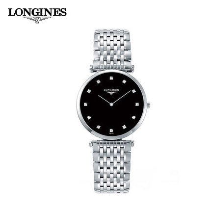 浪琴Longines-嘉岚系列 L4.709.4.58.6 男士石英表