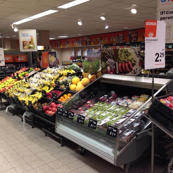 Photo taken at Albert Heijn by Laurens V. on 1/15/2014