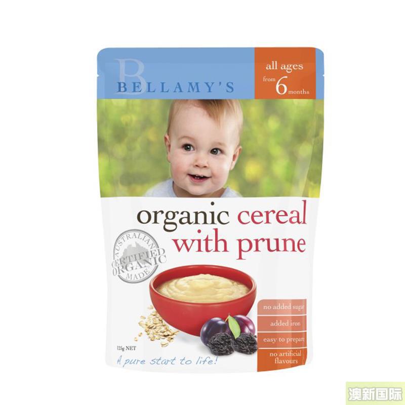 Bellamys贝拉米 西梅燕麦粥 125g 6个月以上