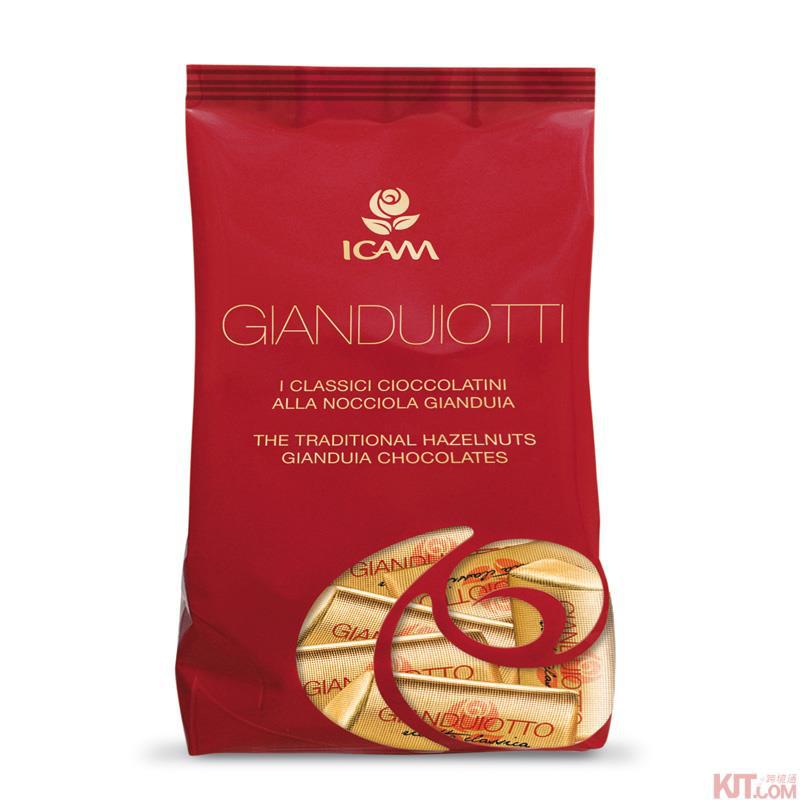 Icam爱可吉安杜佳榛子巧克力 200g