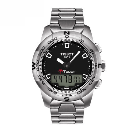 新品 全球联保 瑞士天梭腾智系列手表石英男表T047.420.11.051.00