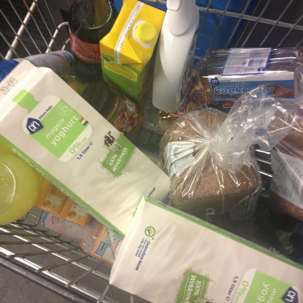 Photo taken at Albert Heijn by Mandy on 9/4/2013