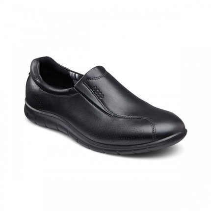 Ecco/爱步 女鞋 女式休闲皮鞋 Q01740821 Black Ecco/爱步 女鞋 女式休闲皮鞋 Q01740821 Black
