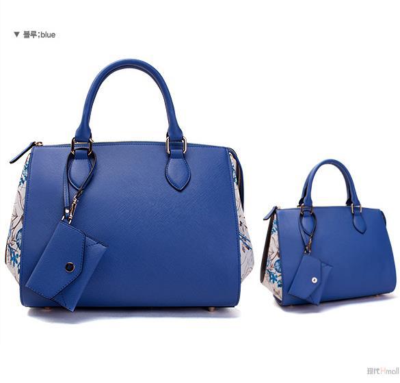 McLaNEE 手提包斜背包潮流女包(蓝色) McLaNEE 手提包斜背包潮流女包(蓝色)