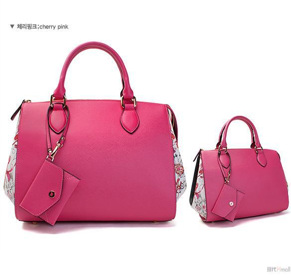 McLaNEE 手提包斜背包潮流女包(粉色)