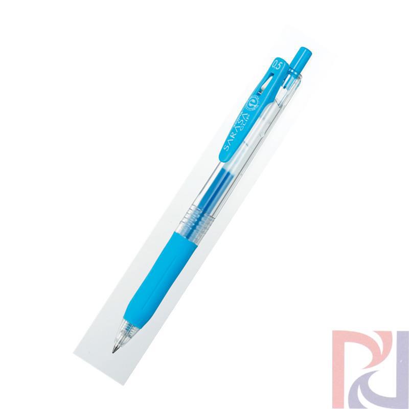 日本原装 斑马Zebra SARASA CLIP多彩中性笔JJ15/0.5mm 浅蓝色(蓝色)