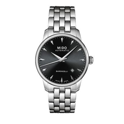瑞士手表 美度mido贝伦赛丽手表男表机械表 M8600.4.18.1