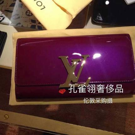 Louis Vuitton路易威登lv女包16新款亮面小牛皮手拿晚宴包M90297