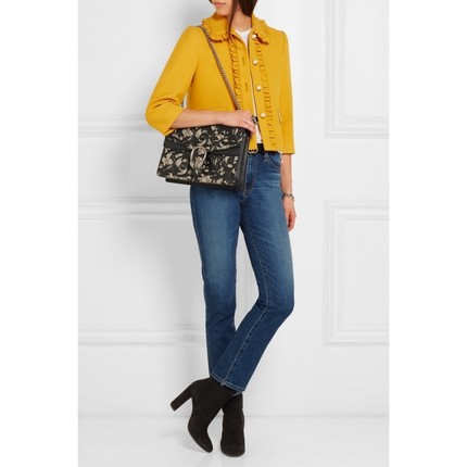 Gucci/古奇/古驰 女包 女式单肩包 Q01747912 Black