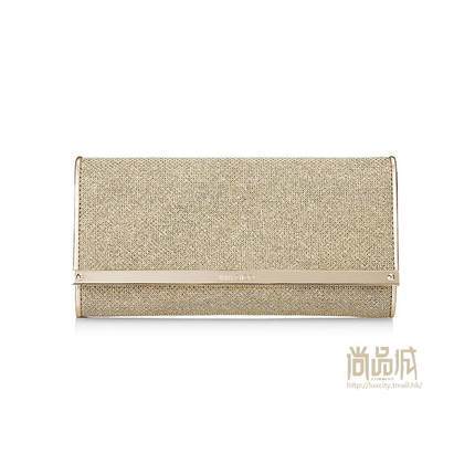 正品jimmy choo周仰杰2016新款女包时尚长款翻盖手拿包 MILLALAG