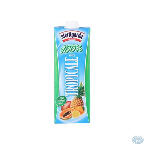 斯嘉达(Sterilgarda)非浓缩果汁 热带水果汁 1000ml瓶装