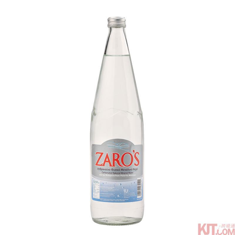 【特价清仓】希腊原装 扎罗斯(ZAROS) 天然气泡矿泉水 1L 12瓶起售 【特价清仓】希腊原装 扎罗斯(ZAROS) 天然气泡矿泉水 1L 12瓶起售