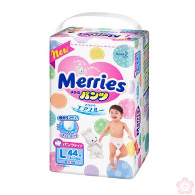【南山堂】花王merries纸尿裤 L 44片