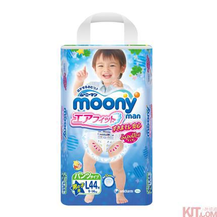 日本进口男宝拉拉裤-Moony拉拉裤标准装 男宝拉拉裤L44 - 进口男宝拉拉裤 日本进口男宝拉拉裤-Moony拉拉裤标准装 男宝拉拉裤L44 - 进口男宝拉拉裤