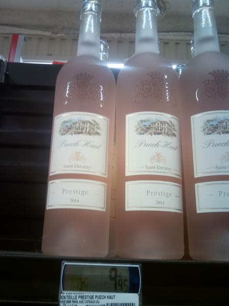 puech-haut粉红酒