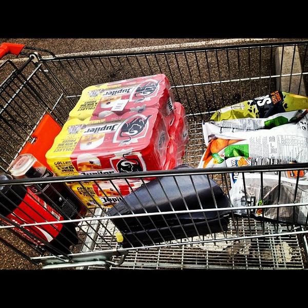 Photo taken at Colruyt by David D. on 6/18/2012