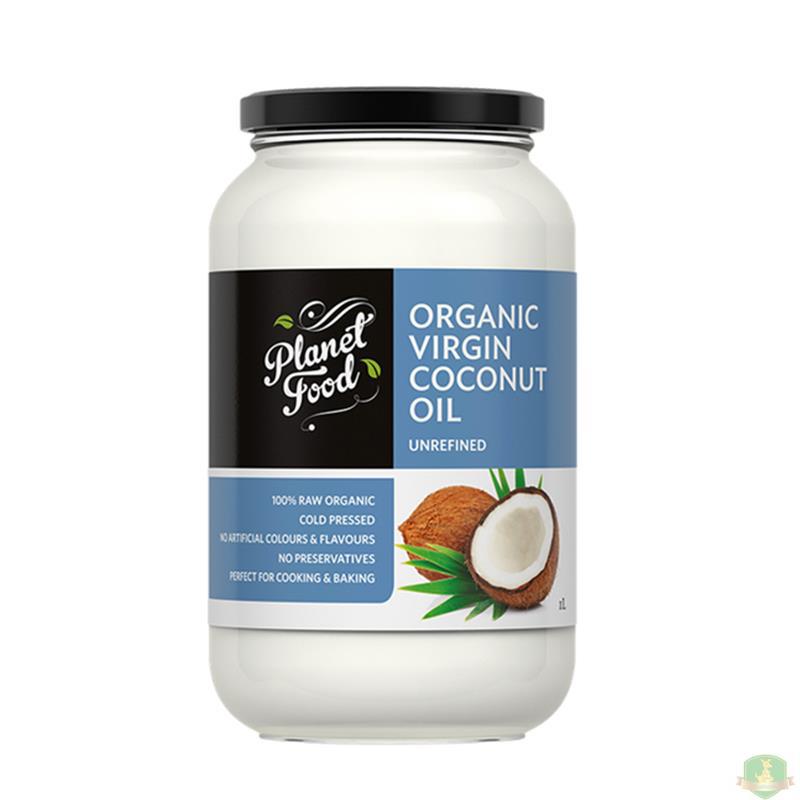 PLANET FOOD 普兰特 初榨冷压纯天然椰子油【澳洲直邮】