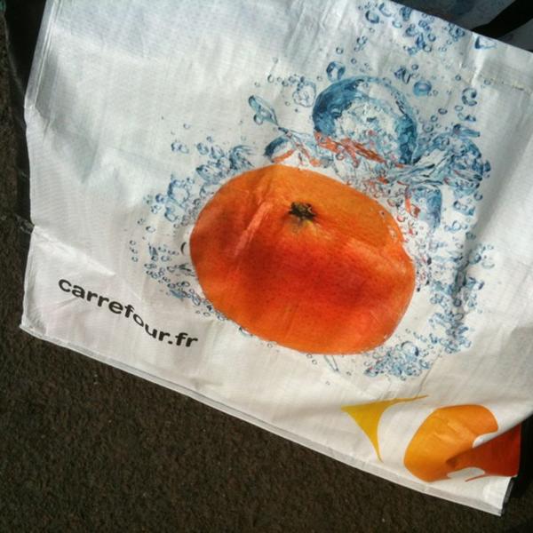 Photo taken at Carrefour by Toma E. on 4/7/2012