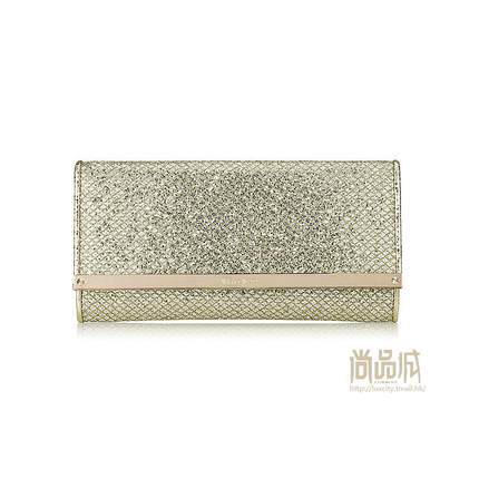 正品jimmy choo周仰杰2016新款女包时尚长款口盖手拿包 MILLAGFA