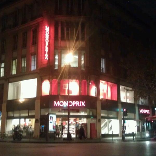 Photo taken at Monoprix by Abhishek S. on 9/9/2013